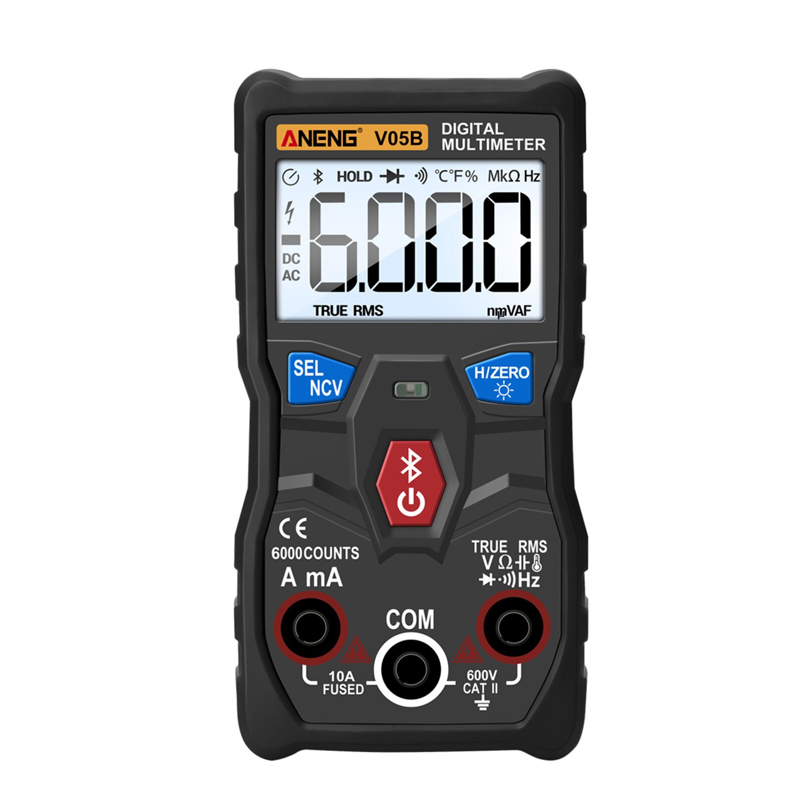 Digital Multimeter Current Handheld Tester ABS Resistance Accurate Bluetooth Wireless Voltage APP Control Electrical Instruments