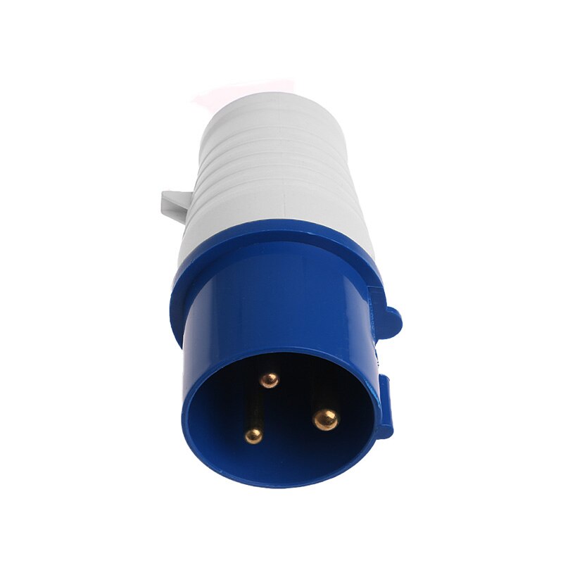 Enchufes resistentes a la intemperie 32 Amp 3 Pin Plug 220 - 250 Volt 2P + E generador resistente a la intemperie IP44 32A