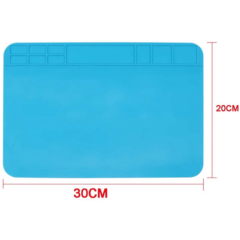 Cuscinetto di lavoro resistente al calore della stuoia di riparazione della saldatura del Silicone dell'isolamento per il cuscinetto di riparazione del saldatore del pwb BGA del telefono cellulare