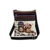 Tassen voor vrouwen geborduurde uil tote messenger bag voor meisjes schoudertas handtassen postbode pakket  k430: C