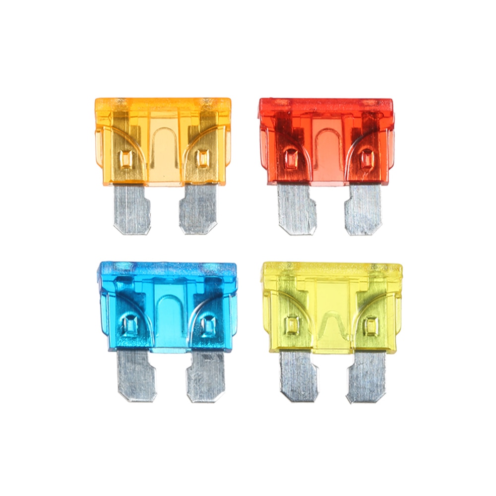 4 Way Blade Fuse Box with LED Indicator Fuse Block for Car Boat Marine Caravan 12V 24V