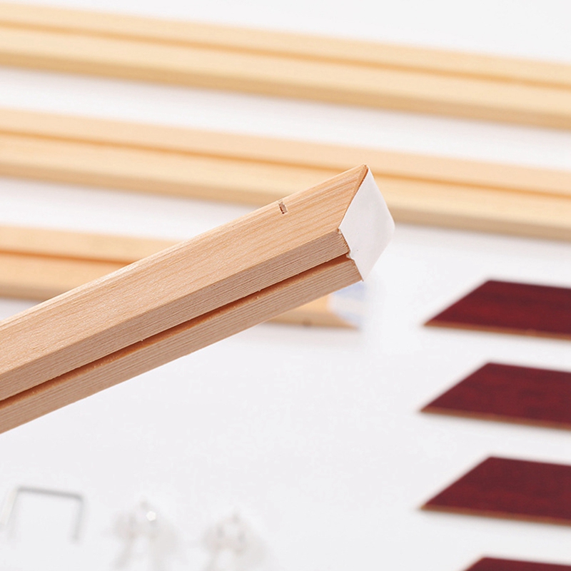 Wooden Telescopic Pole Painting Canvas Wooden Frame Gallery Packaging Oil Painting, Canvas Mounting Kit (40X50cm)