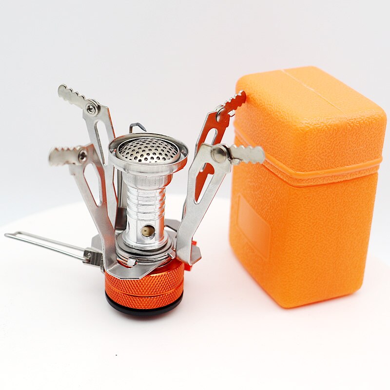 Mini Camping Stoves Folding Outdoor Gas Stove Portable Furnace Cooking Picnic Split Stoves Cooker Burners