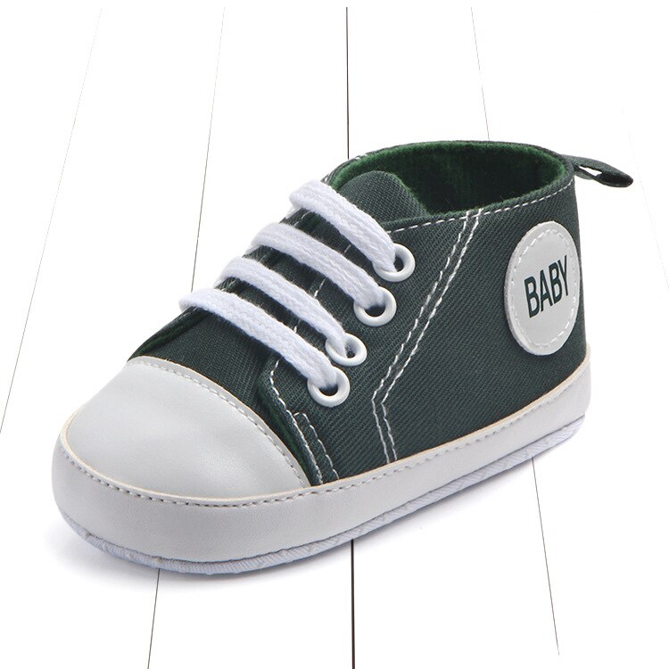 Primavera e outono 0-1 ano de idade sapatos de lona do bebê menino sapatos para homens tênis de bebê menina com sola tênis para bebês meninos: A / 11
