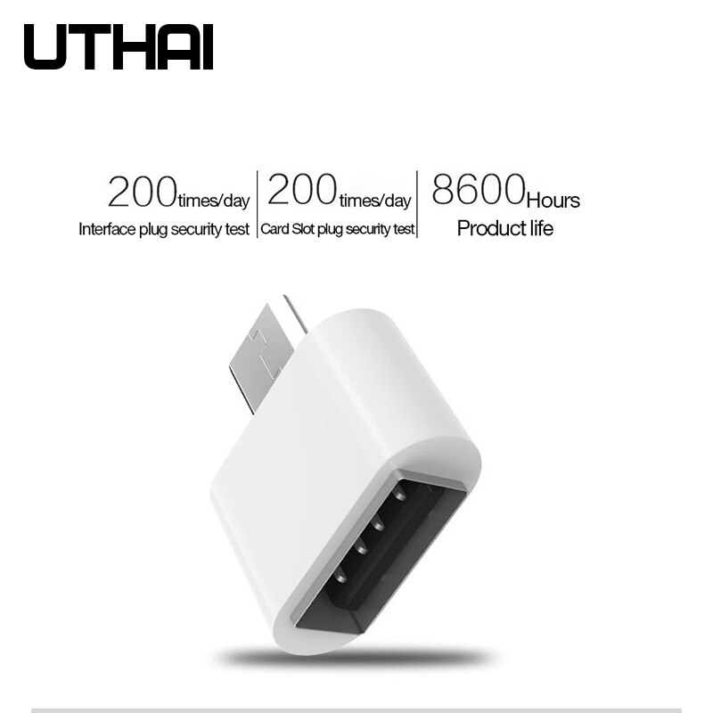 UTHAI C24 Micro USB to USB Adapter OTG Converter Turn into Phone USB Flash Drive Mobile Mini Adapters