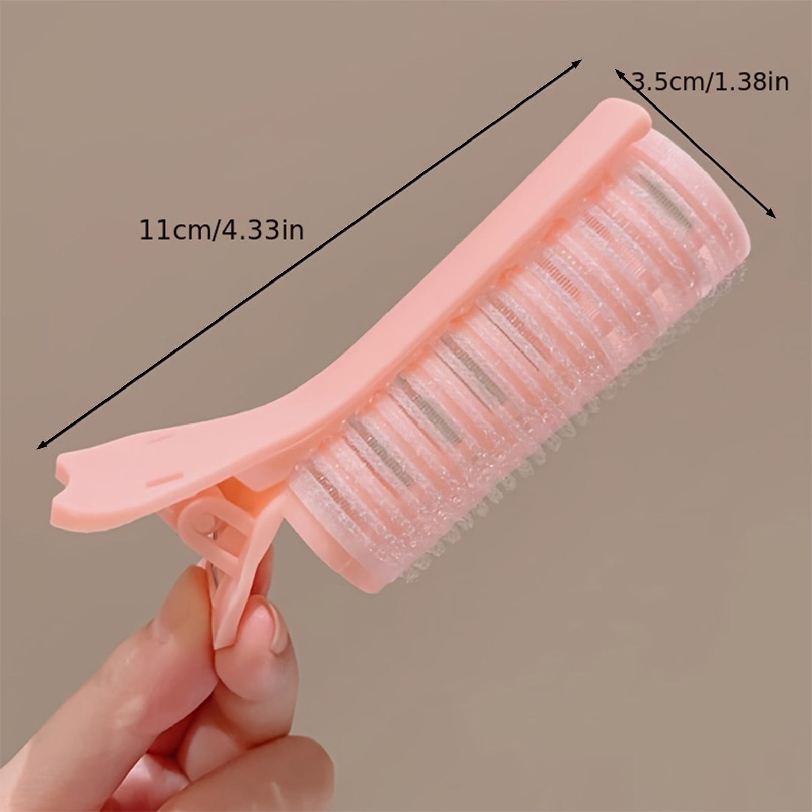 Lazy Fluffy Bangs Clips Lockenstab Haar Top Styling Air Overnight Lockenwickler Haarwurzelrollen Lockenklammern Heizloser Lockenwickler