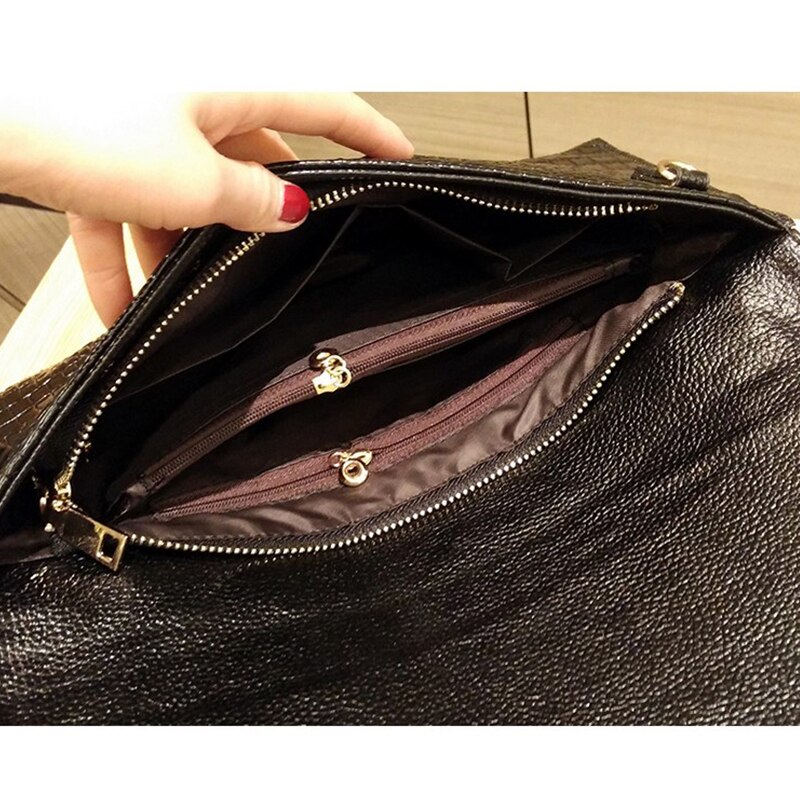 DOYUTIG-pochette de soirée pour femmes, pochette motif Crocodile, sacs à épaule en cuir Pu, bourse et sac à main A222