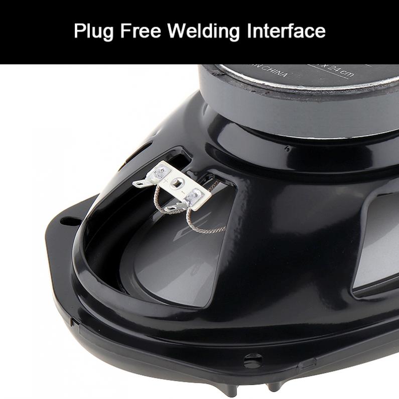 2 Stuks 6X9 "Inch 600W 5 Manier Auto Coaxiale Auto Muziek Stereo Volledige Bereik Frequentie Hifi luidsprekers Niet-destructieve Installatie