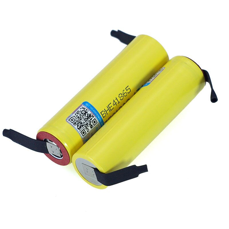 100% Originele HE4 18650 Oplaadbare Li-Ion Batterij 3.6V 2500Mah Batterij 20A 35A Ontlading + Diy nikkel Vel