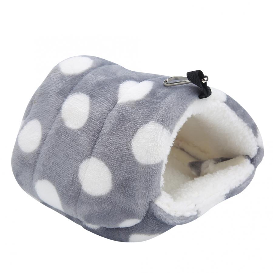 Huisdier Hamster Hangmat Kooi Flanel Shu Fluwelen Hamster Winter Warm Hangmat Opknoping Bed Accessoire Voor Kleine Huisdieren