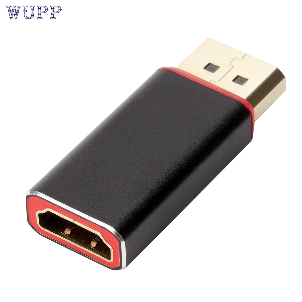 DP ZUM HDMI Konverter 2pc 4K Display Port auf HDMI Stecker auf HDMI Buchse Konverter Adapter Video Audio konverter DisplayPort