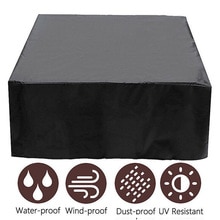 Square Waterproof Tub Dust Spa Cover Cap Square Anti-UV Durable Protective Coverlets 1 X Tub Cover: 200X200X90cm