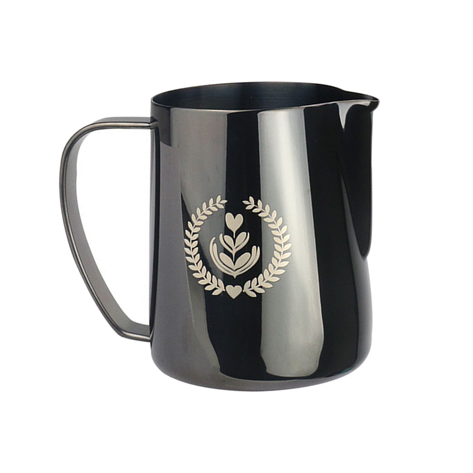 Espresso Steaming Pitcher 12 oz Espresso Milk Frothing Pitcher Coffee Steaming Pitcher 350 ml Cappuccino