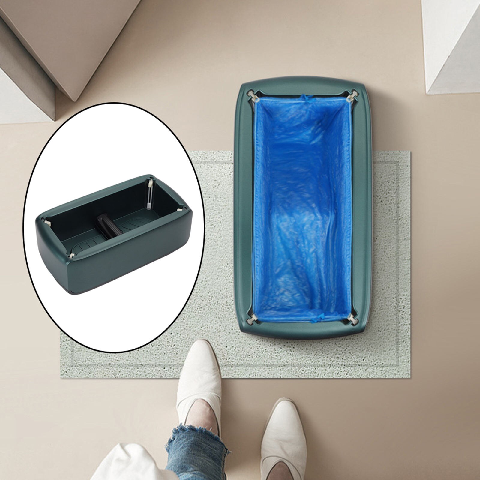 Automatic Overshoe Loader Dispenser Overshoe Machine Hands Free,