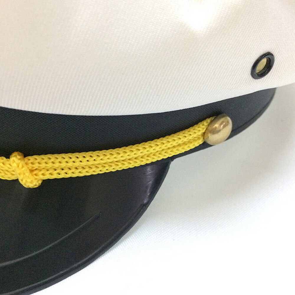 Sailor Yacht Boot Kapitein Hoed Navy Marines Admiraal White Gold Cap