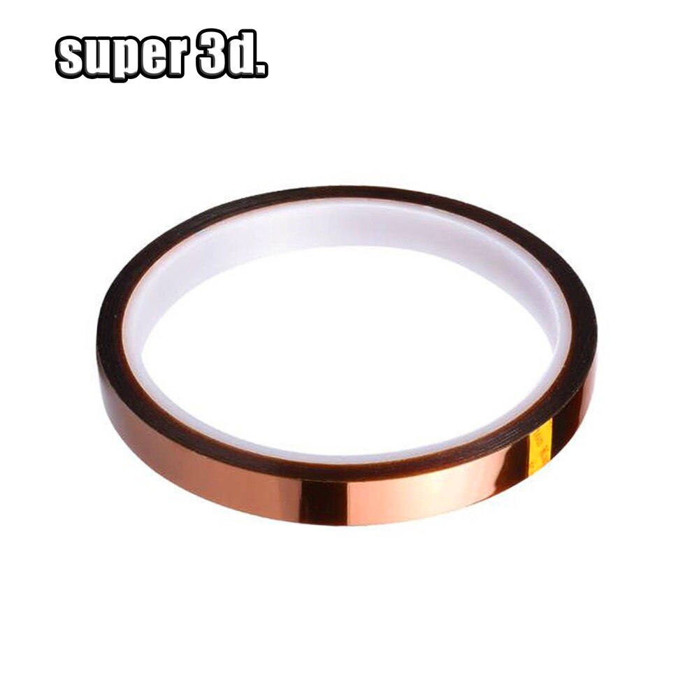 2pcs 20mm x 33m High Temperature Resistant tape Heat dedicated Tape Heat Tape for 3D Printer