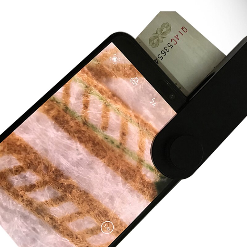 HD Camera Lens 400X Microscope Lens for iPhone Android Universal Phone High Magnification LED Light Easy Use Magnifying Glass
