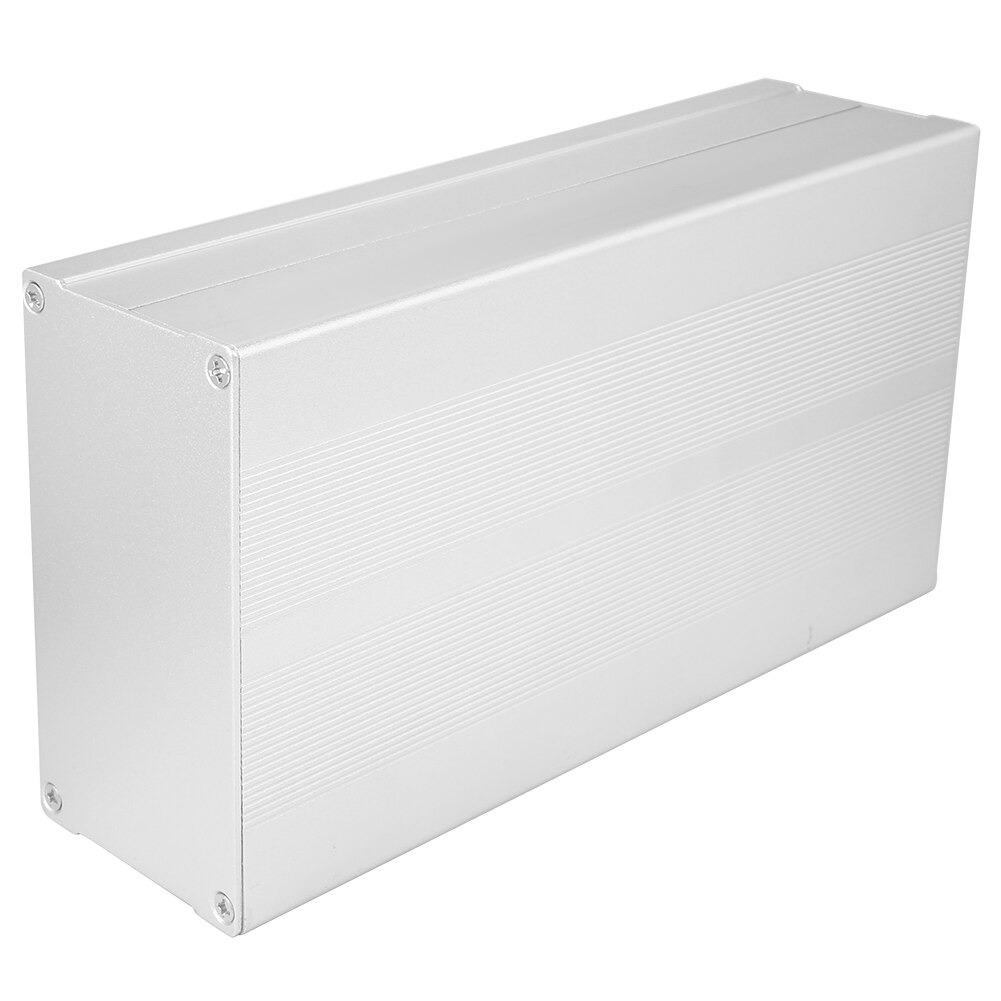 Aluminium Behuizing 120*103*200/240/250/300Mm Split Box Zilver Elektrisch Geëxtrudeerd Type Printplaat Geval Diy