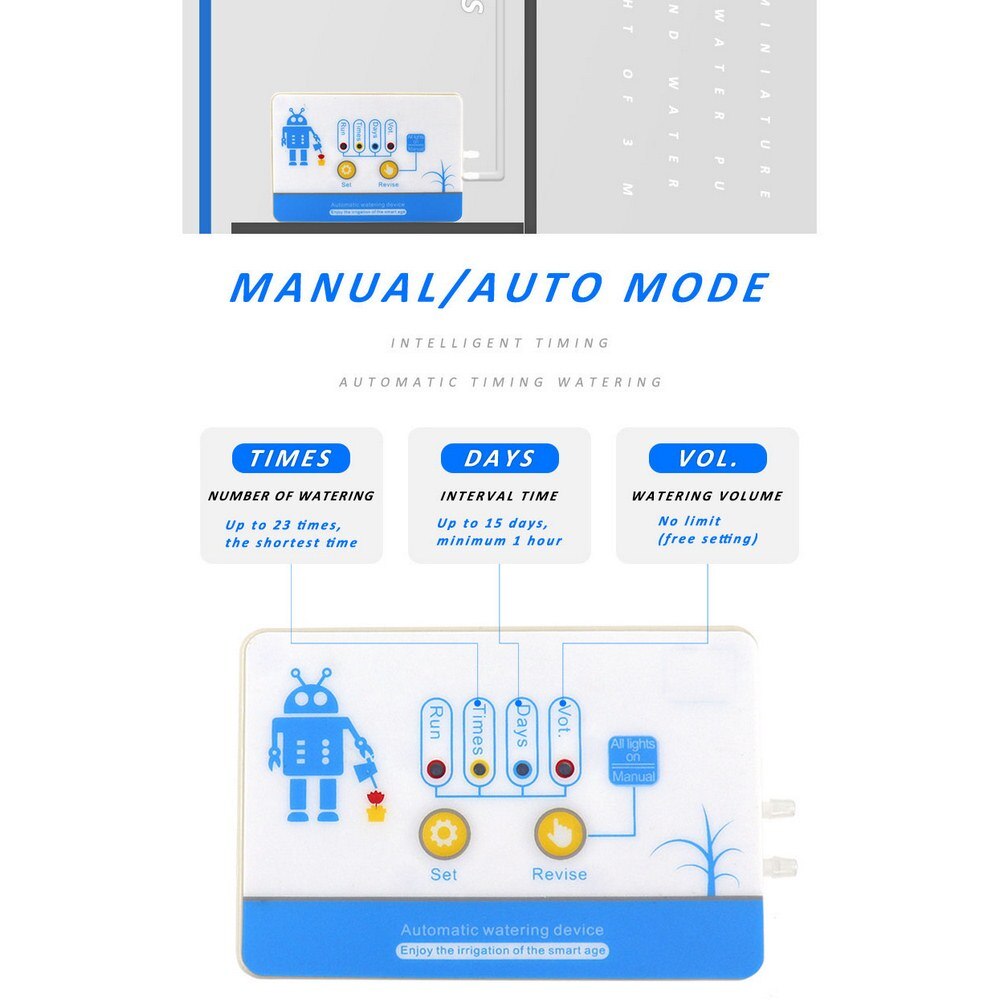 Magneetventiel Druppelirrigatie Agrarische Systeem Sproeisysteem Apparaat Intelligente Timing Sproeisysteem Apparaat Voor Huishouden Tuin