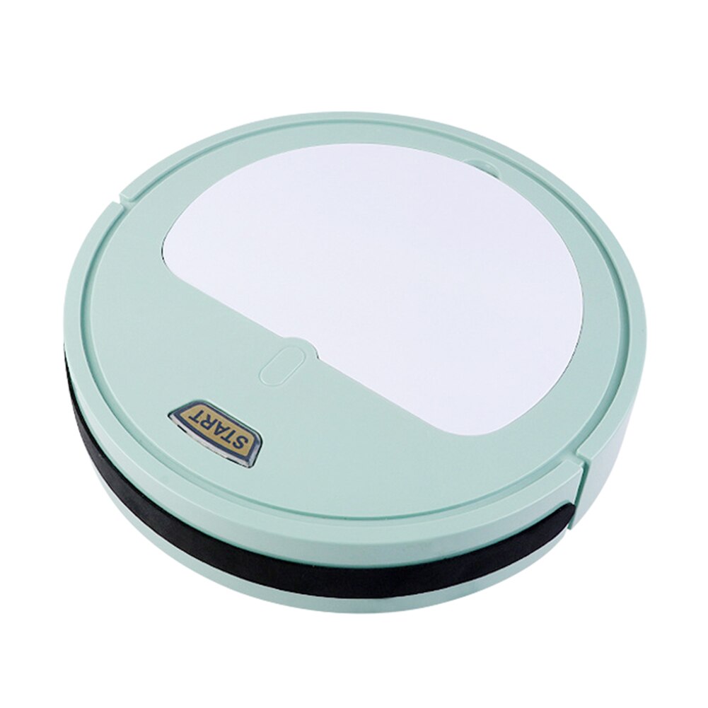 Automatic Robot 3 in 1 Smart Wireless Sweeping Vacuum Cleaner Dry Wet Cleaning Machine Charging Intelligent Vacuum Cleaner Home: Green