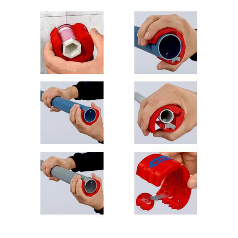 2022 Portable Pipe Cutter Universal Plastic 0-50mm Pipe Hose Cutter PVC/PU/PP/PE Tube Pipe Wire And Cable Cutting Tool Cutter