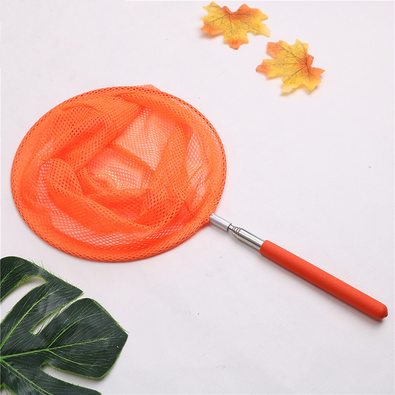 1pc Kids Telescopic Butterfly Net Extendable 34 Inches and Anti Slip Grip Perfect for Catching Bugs Insect Colorful Fishing Toys