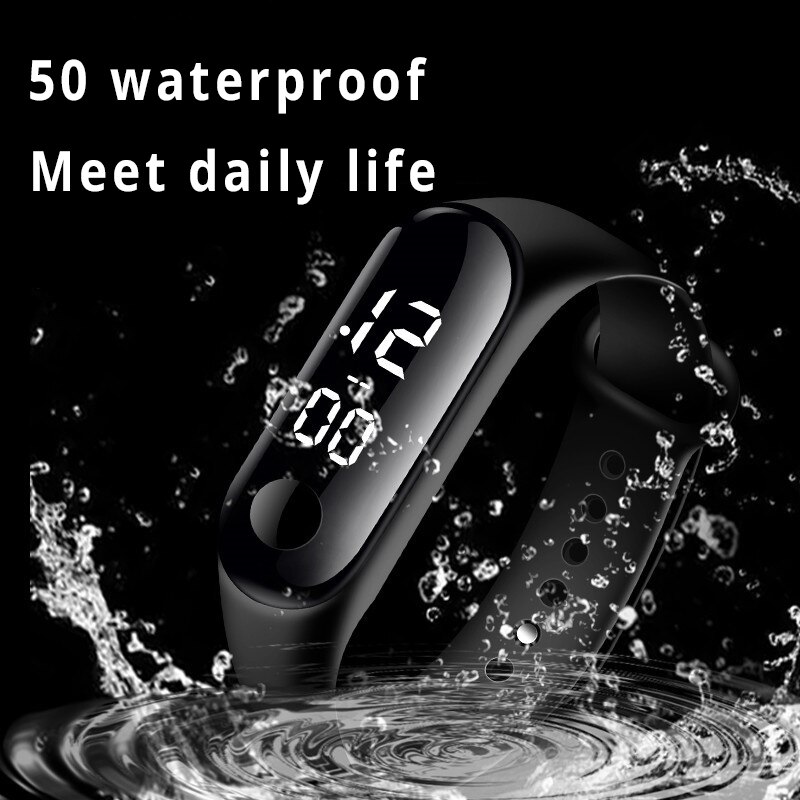 Armband Uhr Frauen LED Digital Sport Mädchen Uhren Kinder Elektronische Armbanduhr Männer Uhr Reloj deportivo para mujer
