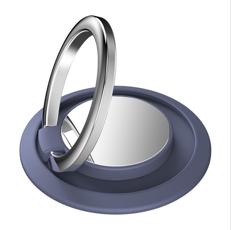 mobile phone holder ring buckle ring holder magnetic car mobile phone holder: Lavender Grey