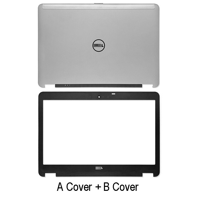 For Dell Latitude E6440 Series Laptop LCD Back Cover Front Bezel Hinges Palmrest Bottom Cover 099F77 07VNN5 Non Touch: AB Cover