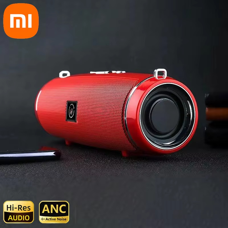 Xiaomi NEUE hoch-Energie Bluetooth 5,3 Lautsprecher Tragbare Bass draussen kabellos Audio- 3D umgeben 200W Party lautsprecher: Silber