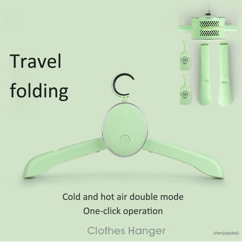 Folding & cold wind drying Hanger PTC heating Drying machine Mini