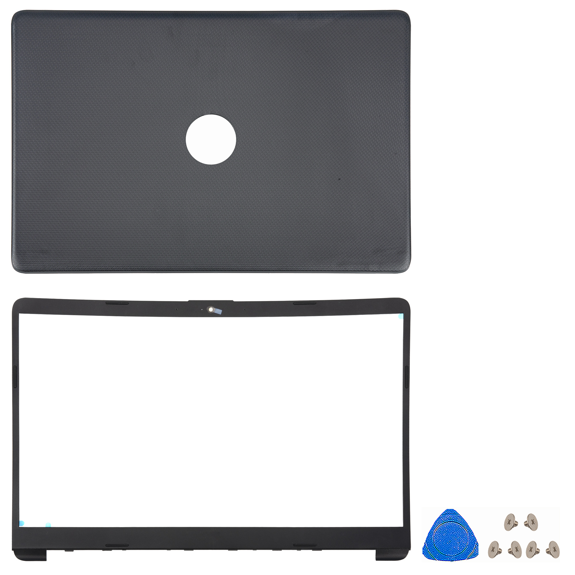 Nueva funda de portátil para HP 15-DW 15S-DU DY DR 250 255 G8 TPN-C139 LCD contraportada bisel frontal cubierta inferior con reposamanos carcasa superior: Verde
