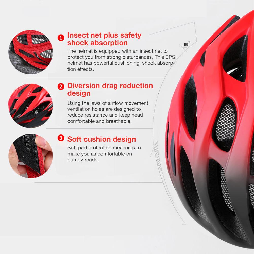Verstelbare Lichtgewicht Fiets Helm Integraal Gegoten Fiets Helmen Mountain Racefiets Helm Casco Ciclismo