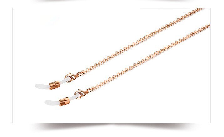 Glasses Chain for Women O-shaped Chain Lanyard Glasses Strap Sunglasses Cords Casual Glasses Accessories DJ-160