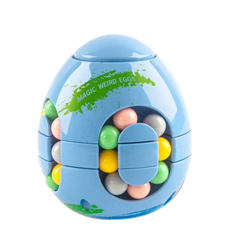 B2EB Colorful Bead Puzzle Cube Gyro Activity Center Teaching Tangram Interactive Toy