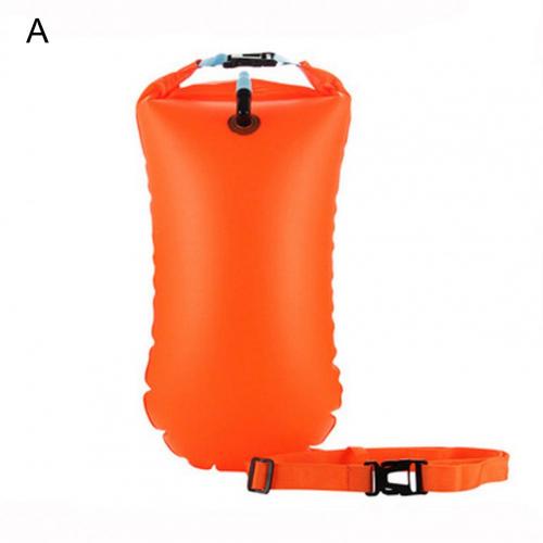 PVC Practical PVC Buoy Safety Air Dry Float Bag Inflatable Pouch Hard-wearing Rafting Bag Foldable for Outdoor:  A