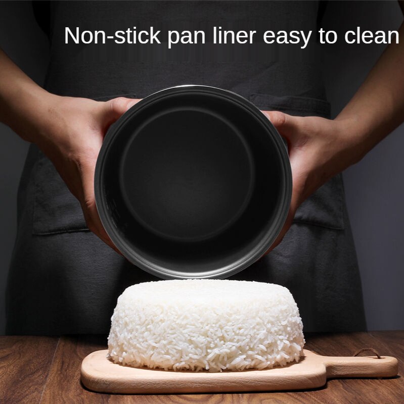 2 Liters Multifunctional Rice Cooker Household 3-5 People Low-power Soup and Rice Cooker 24 Hours Timed Small Rice Cooker