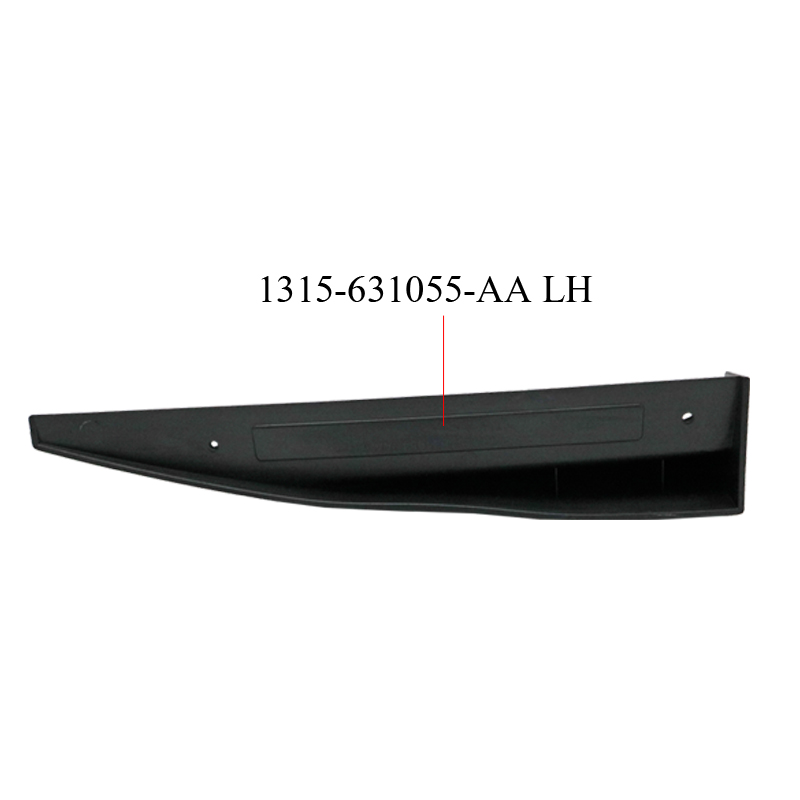 Faldones laterales universales para coche, divisores de balancín, difusor de parachoques de aletas para Ford Mustang ROUSH , 2 uds.