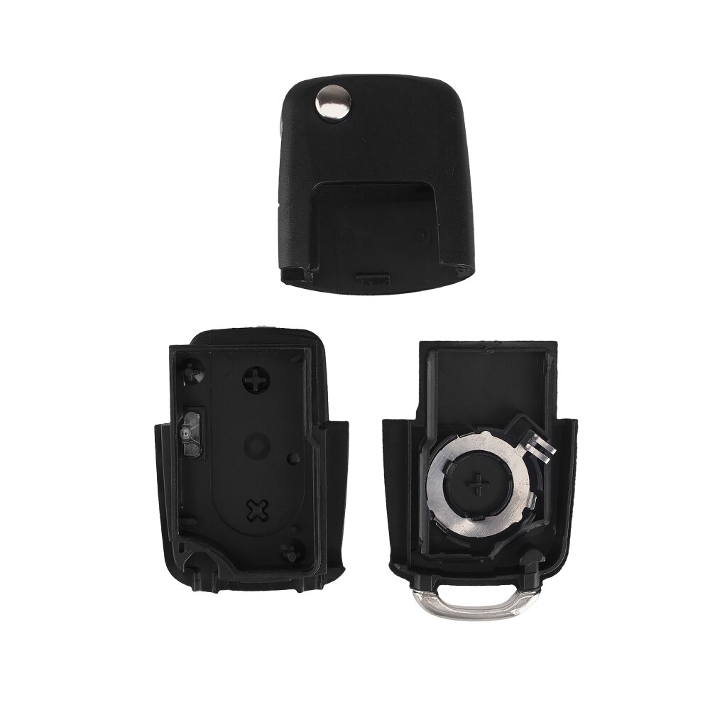 KEYYOU – coque de clé télécommande pliable, pour Volkswagen, Vw, Jetta, Golf, Passat, coccinelle, Skoda, Seat, Polo B5, Santana B6