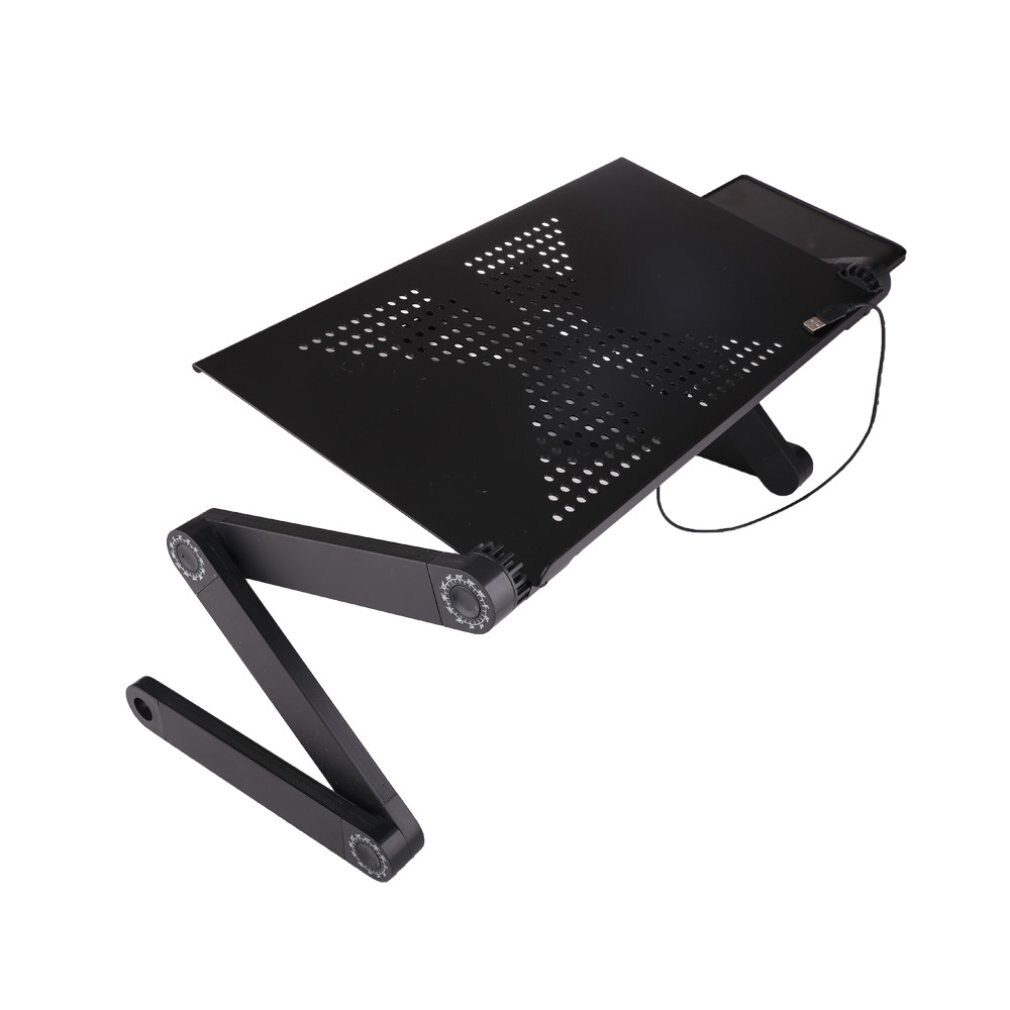 Aluminum Alloy Adjustable Laptop Table Portable Folding Computer Desk Notebook Desktop Stand Computer Table