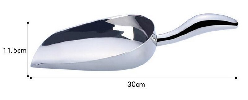 Rustfritt stål er spade magnetisk supermarked hotell spade multifunksjonell metall kjøkken spade: 05