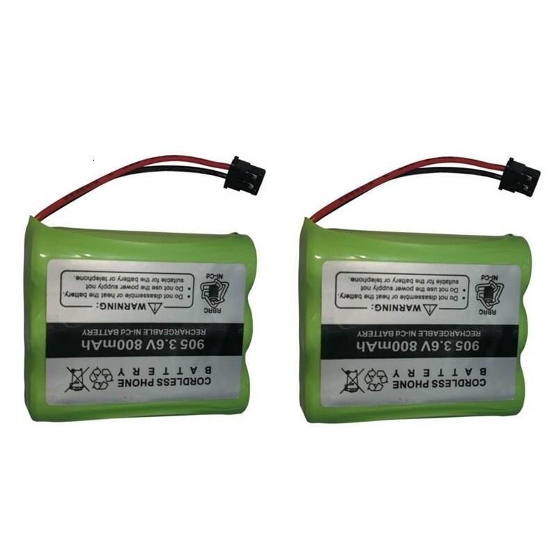 3.6v 800mAh For Uniden BT-905 BT905 BT-800 BT800 BT15 T101 Cordless Phone Battery 800mAh 2.88Wh 3.6v Ni-CD Rechargeable Battery