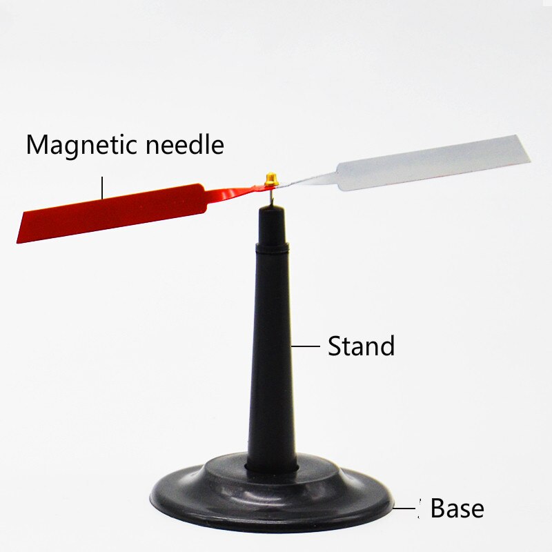 2 Pieces of Large Size Wing-Shaped Magnetic Needle School Physics Experimental Apparatus Magnetic Teaching Aids for Student