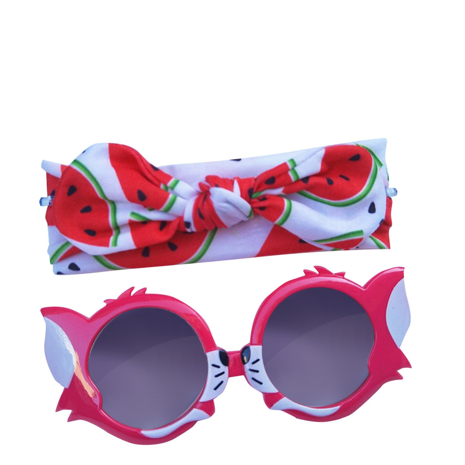 Kinderen Zonnebril Baby 'S Beach Zonnebril Cartoon Leuke Kat Ultraviolet-Proof Gemak Bril Lenzenvloeistof Kids Accessoires: Grijs