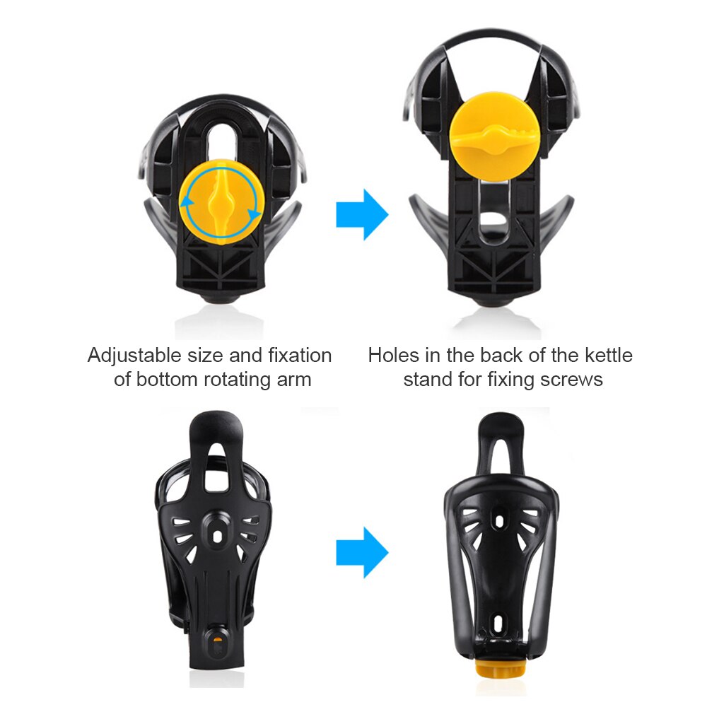Fahrrad Straße Radfahren Fahrrad Flasche Rack Halter Halterung für Berg Faltrad Käfig MTB Wasser Tasse Zubehör