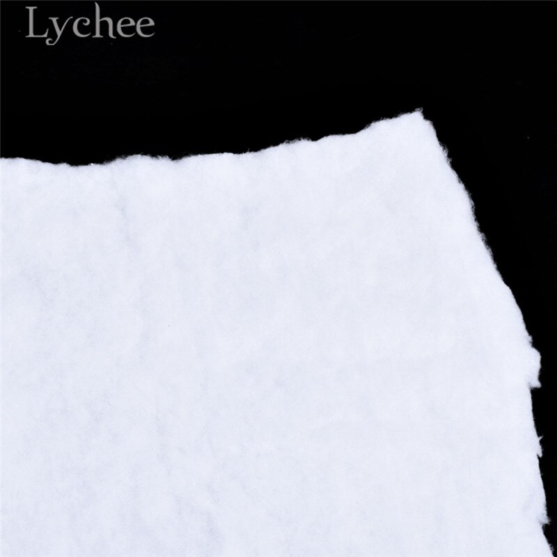 Lychee 5mm Katoenen Voering Interlinings Witte Stof Zonder Lijm Naaien Materiaal Accessoires Voor Tassen Mat