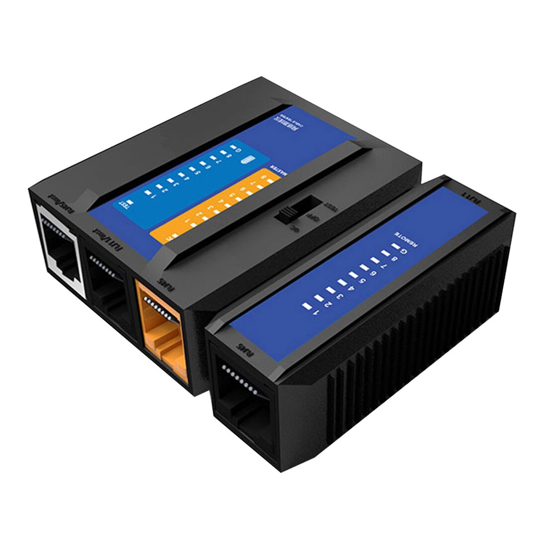 RJ45 Cable Lan Tester Network Cable Tester RJ45 RJ11 2in1 8p/6p/4p Network/Telephone Line Tester Networking Tool Network Repair