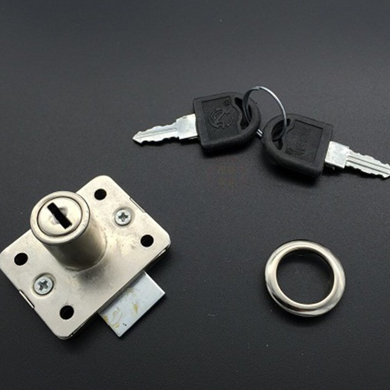 101 Practical Desk drawer lock Wardrobe Cabinet Iron Cam Locks 16mm Lock Core Anti-theft Security Furniture Hardware