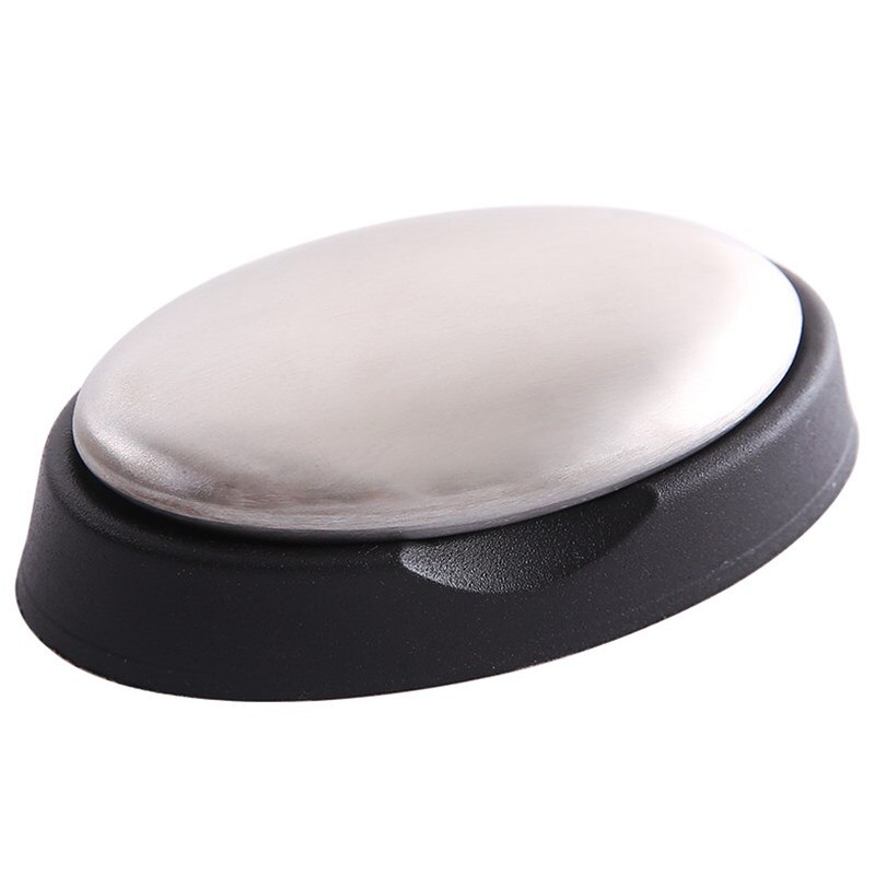 Stainless Steel Soap - Oval Shape Deodorize Smell from Hands Retail Magic Eliminating Odor Kitchen Bar