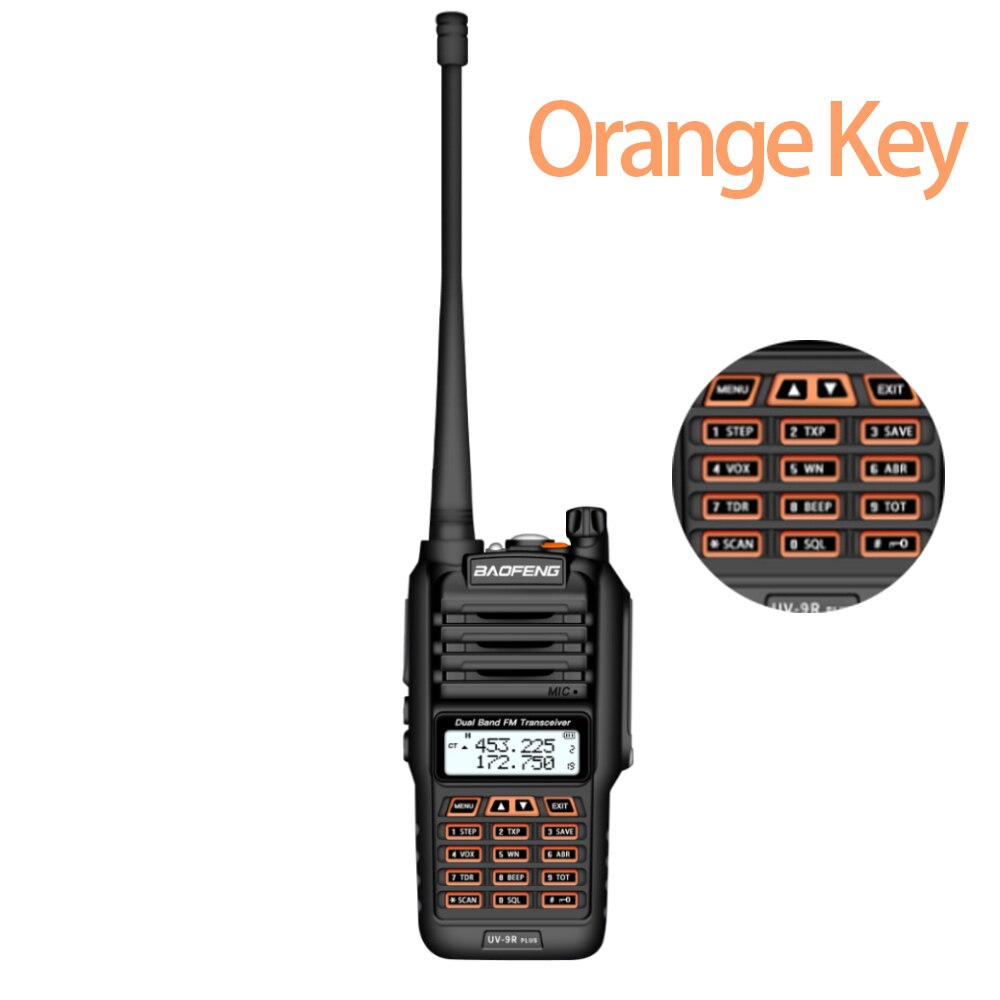 Til baofeng uv -9r plus 15w kraftfuld håndholdt transceiver med uhf vhf dual band walkie talkie skinke  ip67 vandtæt tovejs radio: Camo
